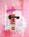 [Key to My Heart–Dimensional Collage Techniques]